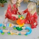Drevená guličková dráha Strom 44 ks Drevené hračky Tooky Toy