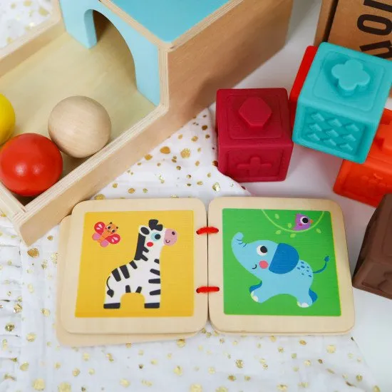 7–12 mesiacov Edukačný box Mini Montessori hračky pre bábätká Tooky Toy