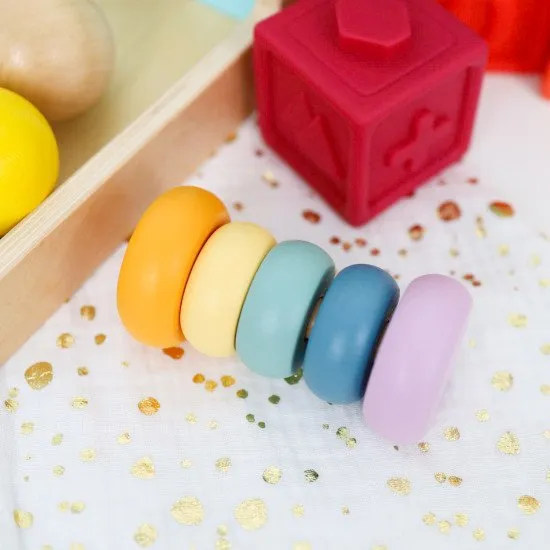 7–12 mesiacov Edukačný box Mini Montessori hračky pre bábätká Tooky Toy