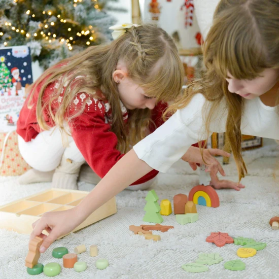 Drevený hrací set Les Tooky Toy