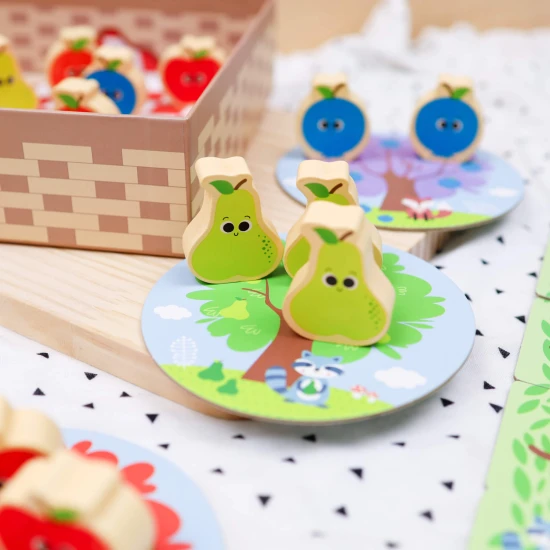 Ovocný sad Spoločenská hra pre deti