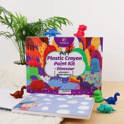 Kreatívna sada Prvé voskovky 2 v 1 Dinosaurus