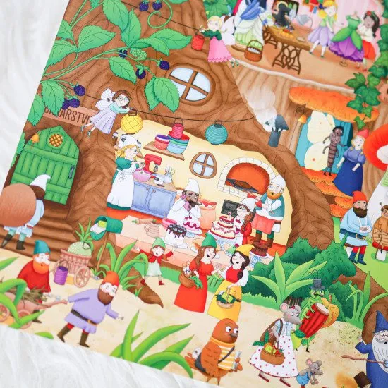 Pomôžte nájsť osamelému jednorožcovi kamaráta! Leporelo precvičuje pozornosť.