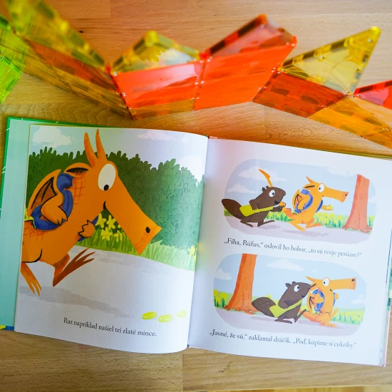 Rúfus je milý dráčik, ale občas nehovorí pravdu. Rúfus sa cíti veľmi zle. Nazbiera odvahu, aby sa priznal?