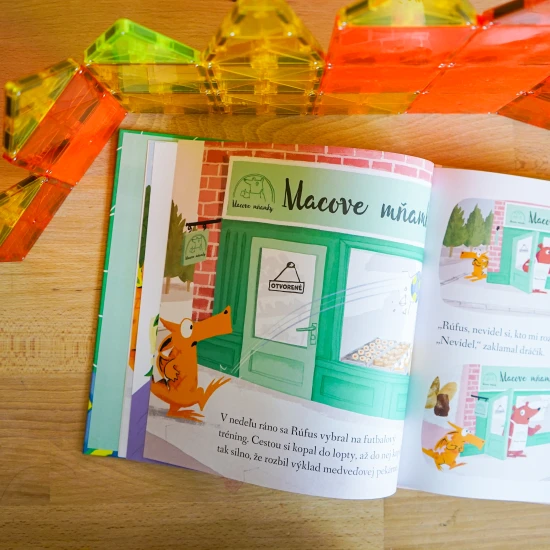 Rúfus je milý dráčik, ale občas nehovorí pravdu. Rúfus sa cíti veľmi zle. Nazbiera odvahu, aby sa priznal?