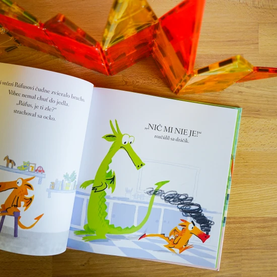 Rúfus je milý dráčik, ale občas nehovorí pravdu. Rúfus sa cíti veľmi zle. Nazbiera odvahu, aby sa priznal?