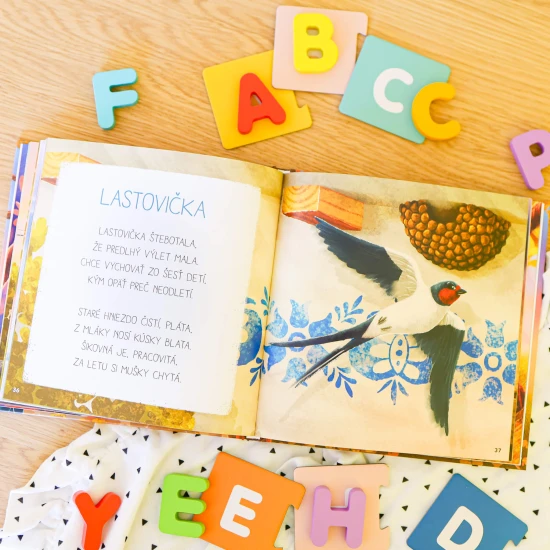 Pre milovníkov série Zábava s abecedou, ale aj pre nových malých čitateľov prichádzajú Básničky z abecedy. 