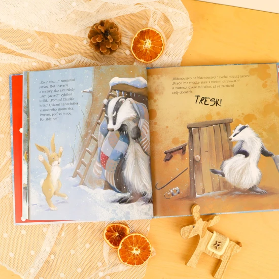 Čarovné vianočné príbehy o zvieratkách z lesa.