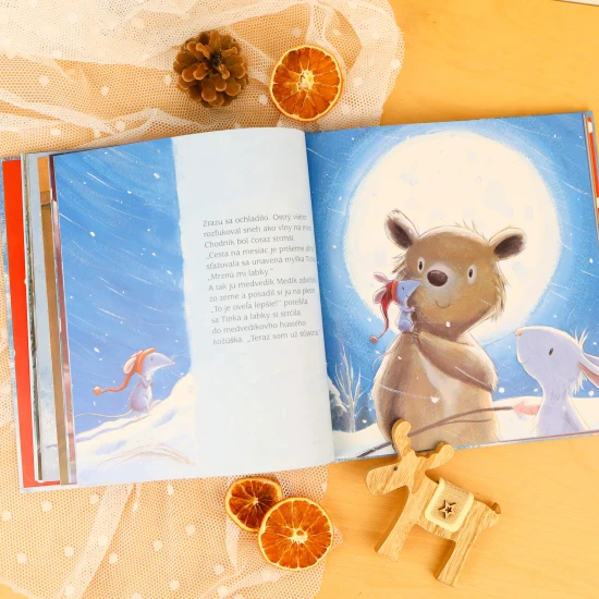 Čarovné vianočné príbehy o zvieratkách z lesa.