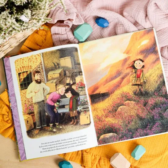 Krásna obrázková kniha, ktorá je ideálnym darčekom pre milovníkov jednorožcov.