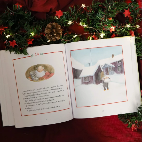 Nádherný vianočný príbeh na každý adventný deň plná zvieratiek.