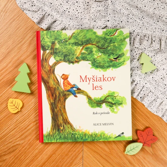 Myšiakov les: Rok v prírode opisuje život myšiaka v lese počas jednotlivých mesiacov a ročných období.