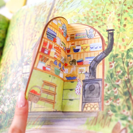 Myšiakov les: Rok v prírode opisuje život myšiaka v lese počas jednotlivých mesiacov a ročných období.