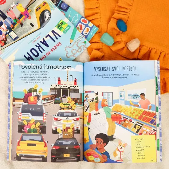 Stop nude! Počas nekonečných ciest autom s knižkou plnou zábavných aktivít. Majte ju vždy po ruke!