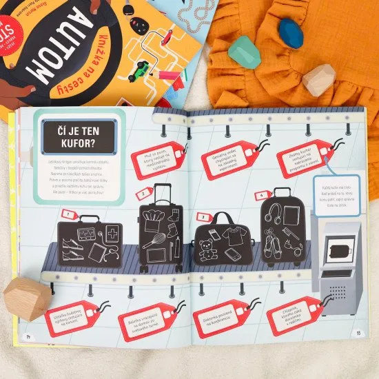 Stop nude! Počas nekonečných ciest lietadlom s knižkou plnou zábavných aktivít. Majte ju vždy po ruke!