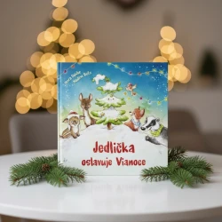 Jedlička oslavuje Vianoce