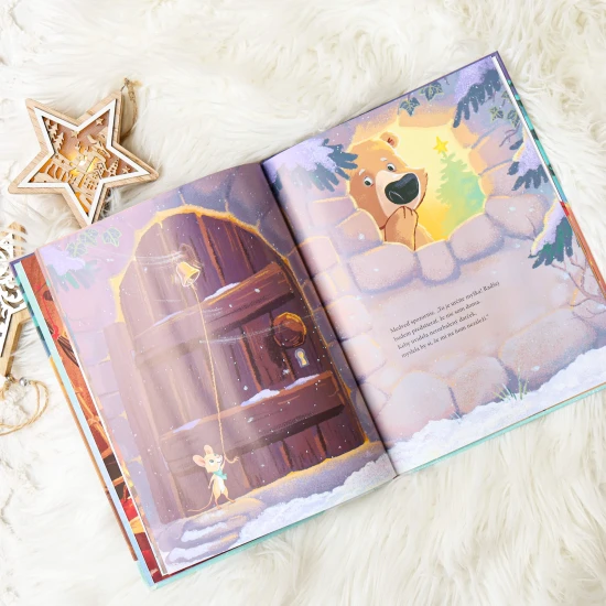 Medveď sa po prvý raz neuložil na zimný spánok a rozhodol sa stráviť Vianoce so svojimi kamarátmi. Vianočný príbeh o kamarátstve a vzájomnej pomoci.