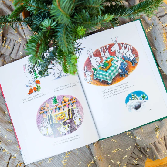 Čo sa stane, keď je vianočný stromček až príliš vysoký. Obrázková knižka rozveselí deti počas najkrajších dní v roku.