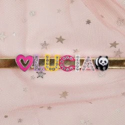 Písmeno U Prívesok na náramok 1ks