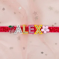 Písmeno X Prívesok na náramok 1ks