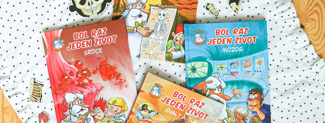 Najzaujímavejšie knihy a hračky o ľudskom tele Najzaujímavejšie knihy a hračky o ľudskom tele