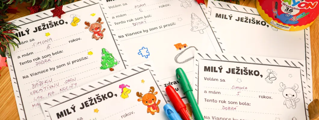Stiahnite si: Vianočný list Ježiškovi Stiahnite si: Vianočný list Ježiškovi