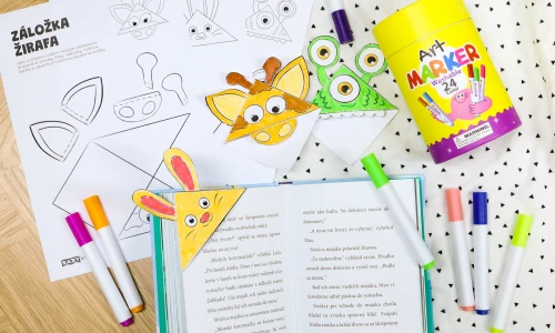 Stiahnite si: Záložka do knihy z papiera