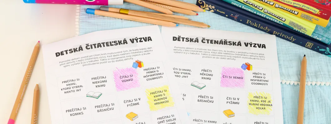 Stiahnite si: Detská čitateľská výzva Stiahnite si: Detská čitateľská výzva