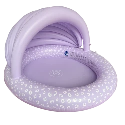 Nafukovací bazén so strieškou Lila Leopard 100 cm