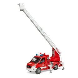 Bruder Sprinter Feuerwehr mit Drehleiter, Pumpe und L + S Modul