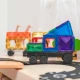 Magnetická stavebnica Rainbow Transport 50 dielov