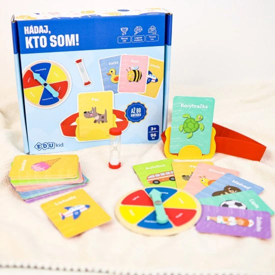 Vianočný set EDUkid – Puzzle Abeceda a Hádaj, kto som!