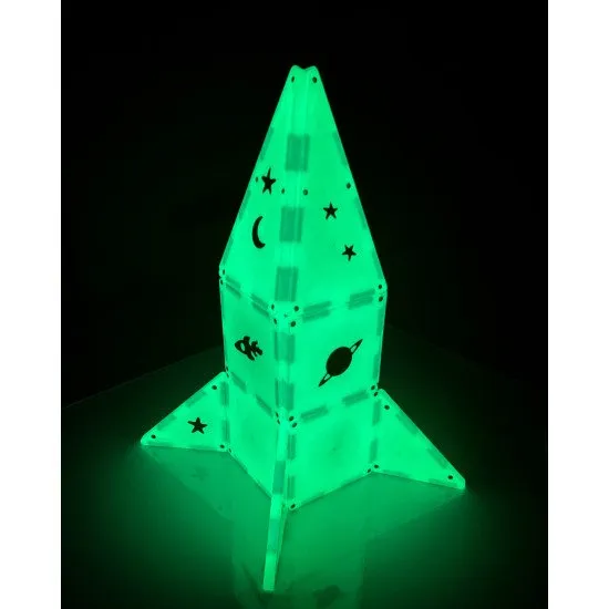 Originálna magnetická stavebnica, ktorá svieti v tme.