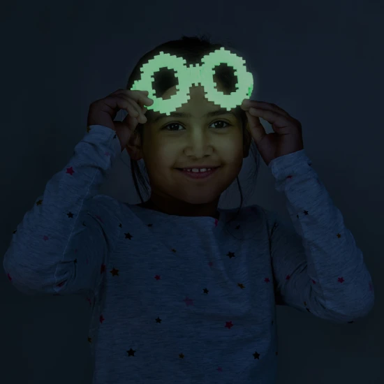 Plus-Plus Nauč sa stavať Glow 500 ks
