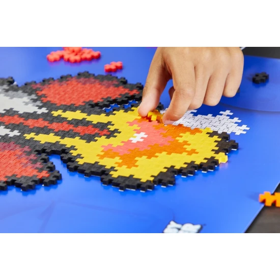 Kreatívna sada Plus-Plus – Skladaj podľa čísel Raketka – 500 dielikov, mozaika rakety