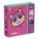 Kreatívna sada Plus-Plus – Skladaj podľa čísel Mačička – 500 dielikov, mozaika mačičky