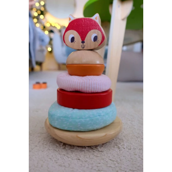 Nasadzovacie krúžky s motívom líška