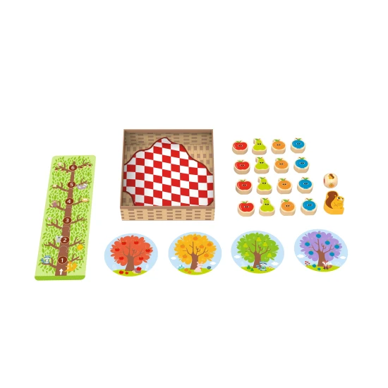 Ovocný sad Spoločenská hra pre deti