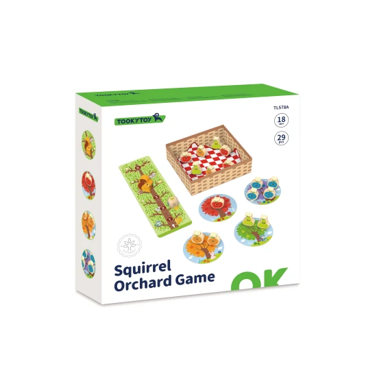 Ovocný sad Spoločenská hra pre deti