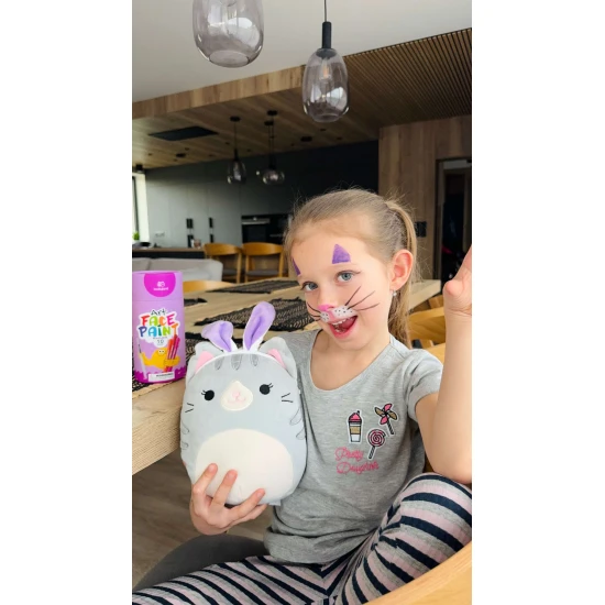 Veselé farby na tvár 10 ks Tooky Toy