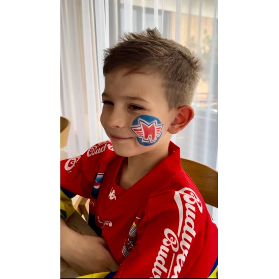 Veselé farby na tvár 10 ks Tooky Toy