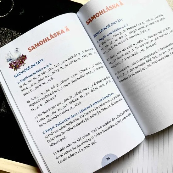 Hravé diktáty 2 je zameraná na precvičovanie správneho písania a upevňovanie vedomostí zo slovenskej gramatiky na prvom stupni základnej školy.