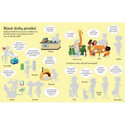 Povolání Samolepková knížka