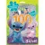 100 samolepek s omalovánkovými listy Lilo & Stitch
