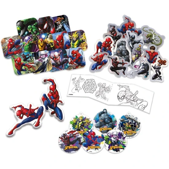 Adventný kalendár so samolepkami Spider-Man – Jiri Models 2980-4L