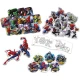 Adventný kalendár so samolepkami Spider-Man – Jiri Models 2980-4L