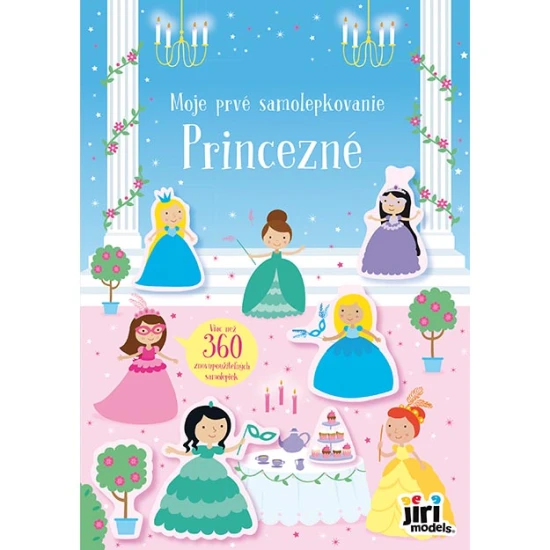 Moje prvé samolepkovanie s princeznami