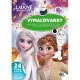 Vymaľovanky s aktivitami Ľadové kráľovstvo – maľuj, lep a objavuj