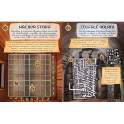 Samolepková únikovka - Strašidelný hrad