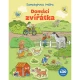 Samolepkový zošit s domácimi zvieratkami pre deti